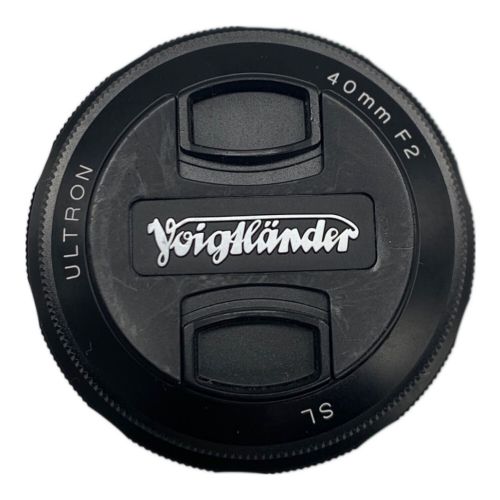 Voigtlander (フォクトレンダー) 単焦点レンズ ULTRON 40mm 2 ニコンマウント 8220194