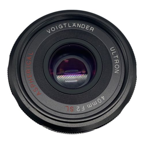 Voigtlander (フォクトレンダー) 単焦点レンズ ULTRON 40mm 2 ニコンマウント 8220194