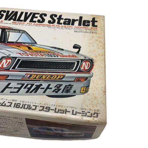 モデルカー TOYOTA 16VALVES Starlet