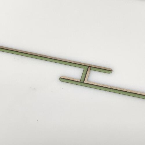 HERMES (エルメス) スクエアプレート ホワイト×グリーン リズム