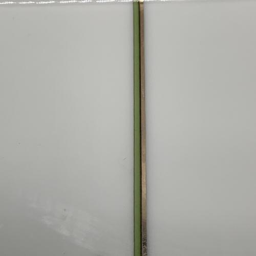 HERMES (エルメス) スクエアプレート ホワイト×グリーン リズム