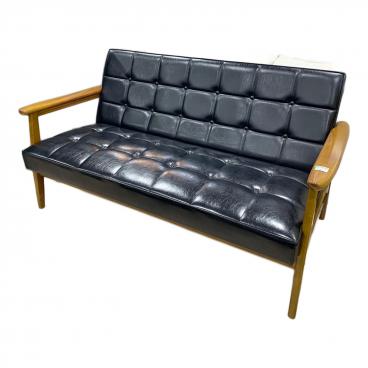 カリモク60 (カリモクロクマル) オットマン ブラック X36206BD