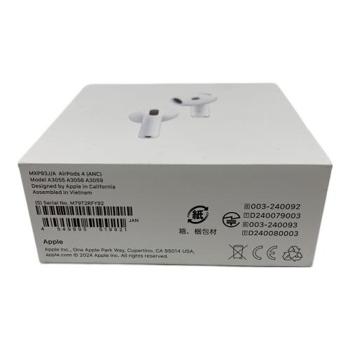 Apple (アップル) AirPods(第4世代) MXP93J/A M79T2RFY92