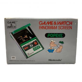 Nintendo (ニンテンドー) ゲームウォッチ ポパイ パノラマスクリーン 動作確認済み -