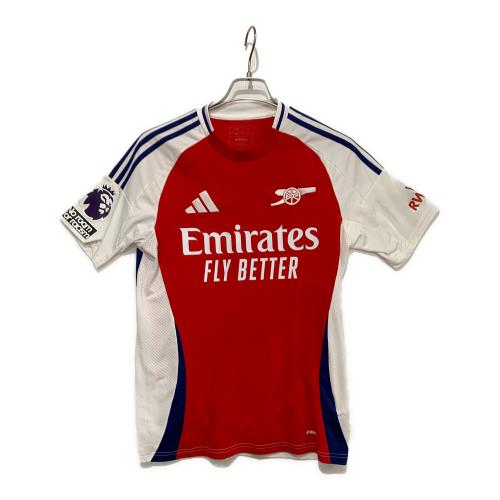 adidas (アディダス) サッカーユニフォーム メンズ SIZE S レッド×ホワイト アーセナル #29 ハフェルツ 24-25シーズン