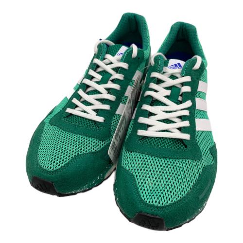 adidas (アディダス) ランニングシューズ メンズ SIZE 28.5cm グリーン タグ付き adiZERO japan BOOST 3 BB6442