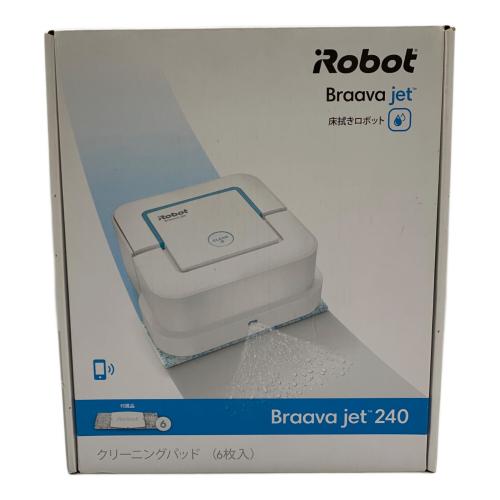 iRobot (アイロボット) ロボットクリーナー コードレス(充電式) Braava jet 240 純正バッテリー 50Hz／60Hz