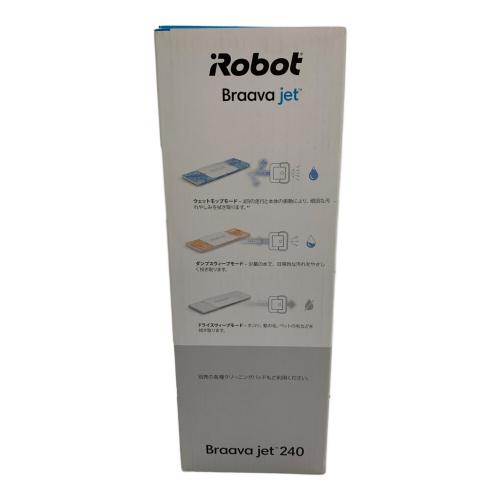 iRobot (アイロボット) ロボットクリーナー コードレス(充電式) Braava jet 240 純正バッテリー 50Hz／60Hz