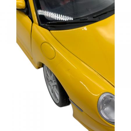 AUTOart (オートアート) 1/18 ポルシェ911 GT3 モデルカー イエロー