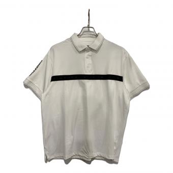 BRIEFING (ブリーフィング) ゴルフウェア(トップス) メンズ SIZE L ホワイト 半袖ポロシャツ BRG241M49