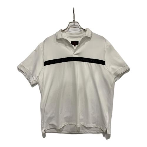 【新品未使用】BRIEFING BT-02 ホワイト ポロシャツ BRIEFING GOLF ブリーフィング 半袖ポロシャツ ホワイト系 L ゴルフ