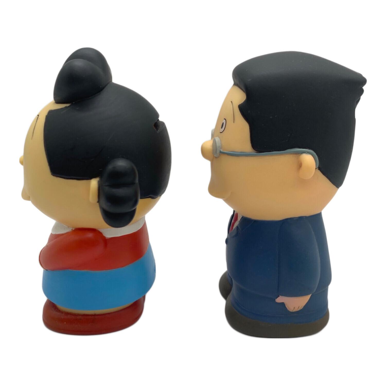 レトロ貯金箱 サザエ・マスオセット アニメ絵版｜トレファクONLINE