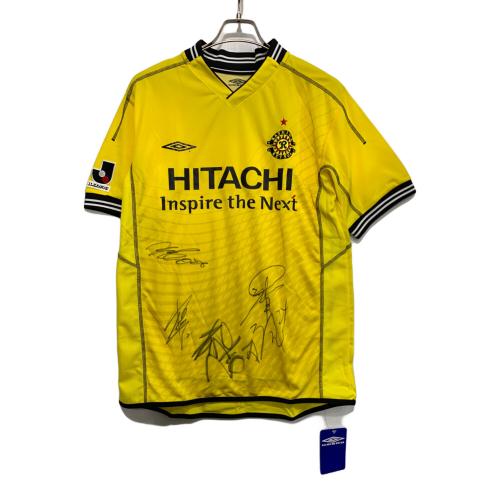 UMBRO (アンブロ) サイン入りユニフォーム メンズ SIZE XL イエロー 柏レイソル 03-04シーズン