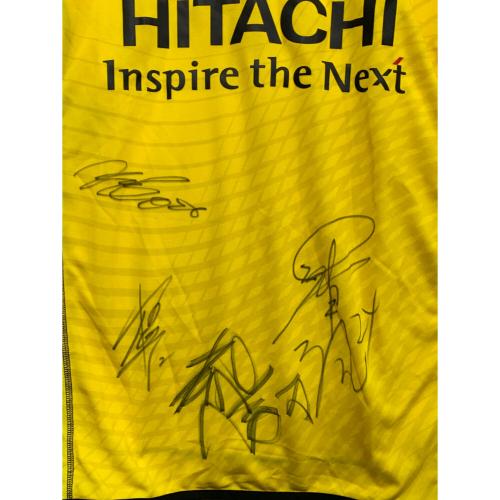 UMBRO (アンブロ) サイン入りユニフォーム メンズ SIZE XL イエロー 柏レイソル 03-04シーズン