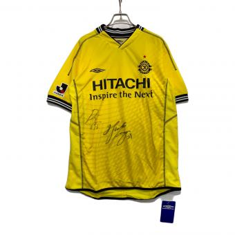 UMBRO (アンブロ) サイン入りユニフォーム メンズ SIZE XL イエロー 柏レイソル 03-04シーズン