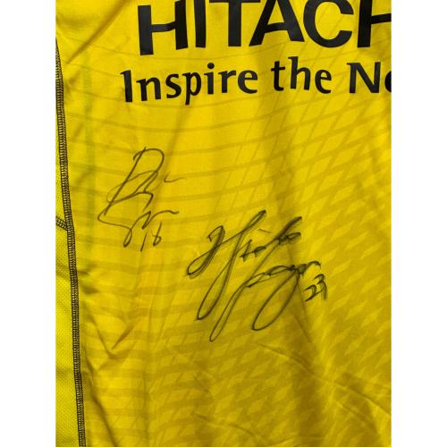 UMBRO (アンブロ) サイン入りユニフォーム メンズ SIZE XL イエロー 柏レイソル 03-04シーズン