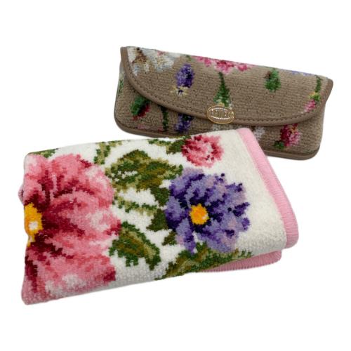 FEILER (フェイラー) ハンカチ・メガネケースセット