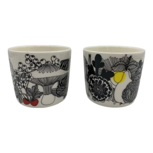 marimekko (マリメッコ) ラテマグ Veljekset柄 廃盤品 ペア