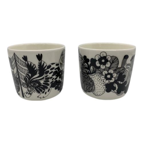 marimekko (マリメッコ) ラテマグ Veljekset柄 廃盤品 ペア