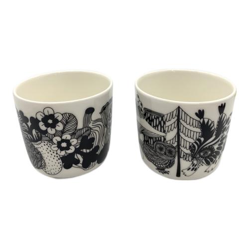 marimekko (マリメッコ) ラテマグ Veljekset柄 廃盤品 ペア