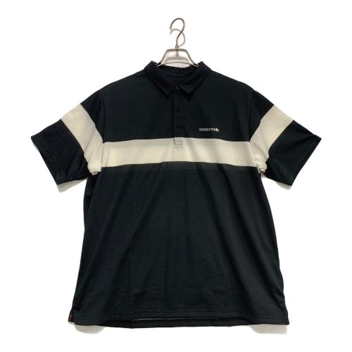 BRIEFING (ブリーフィング) ゴルフウェア(トップス) メンズ SIZE L ブラック ポロシャツ BRG241M60