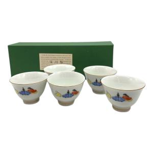 深川製磁 (フカガワセイジ) 仙茶碗揃 六歌仙