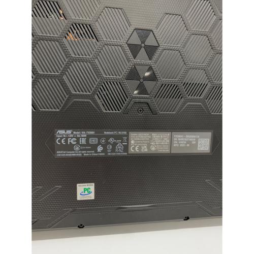 ASUS (エイスース) ゲーミングノートパソコン FX506H Windows11 HOME Core i5-11400H 2.70GHz CPU:第11世代 メモリ:16GB SSD:512GB RTX3050 Laptop -