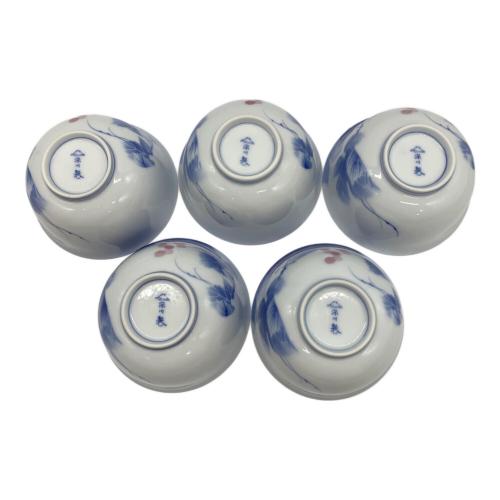 深川製磁 (フカガワセイジ) 湯呑み揃え 5Pセット