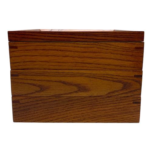 寄木細工 (ヨセギザイク) 三段重