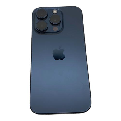 Apple iPhone15 Pro 3M437J/A サインアウト確認済 354230911292097 ー SIM FREE 修理履歴無し 128GB バッテリー:Aランク(91%) 程度:Bランク Blancco社データ消去済み
