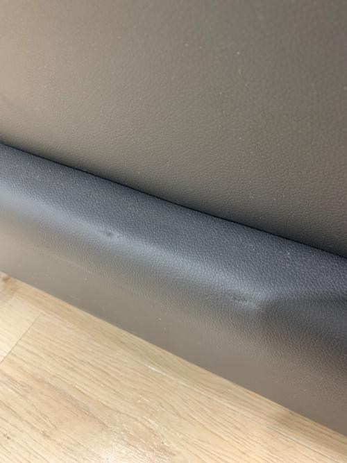 2人掛けソファー ブラック