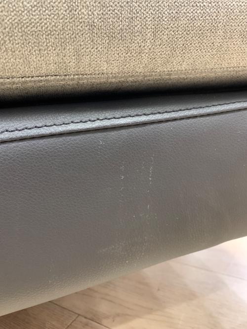 2人掛けソファー ブラック