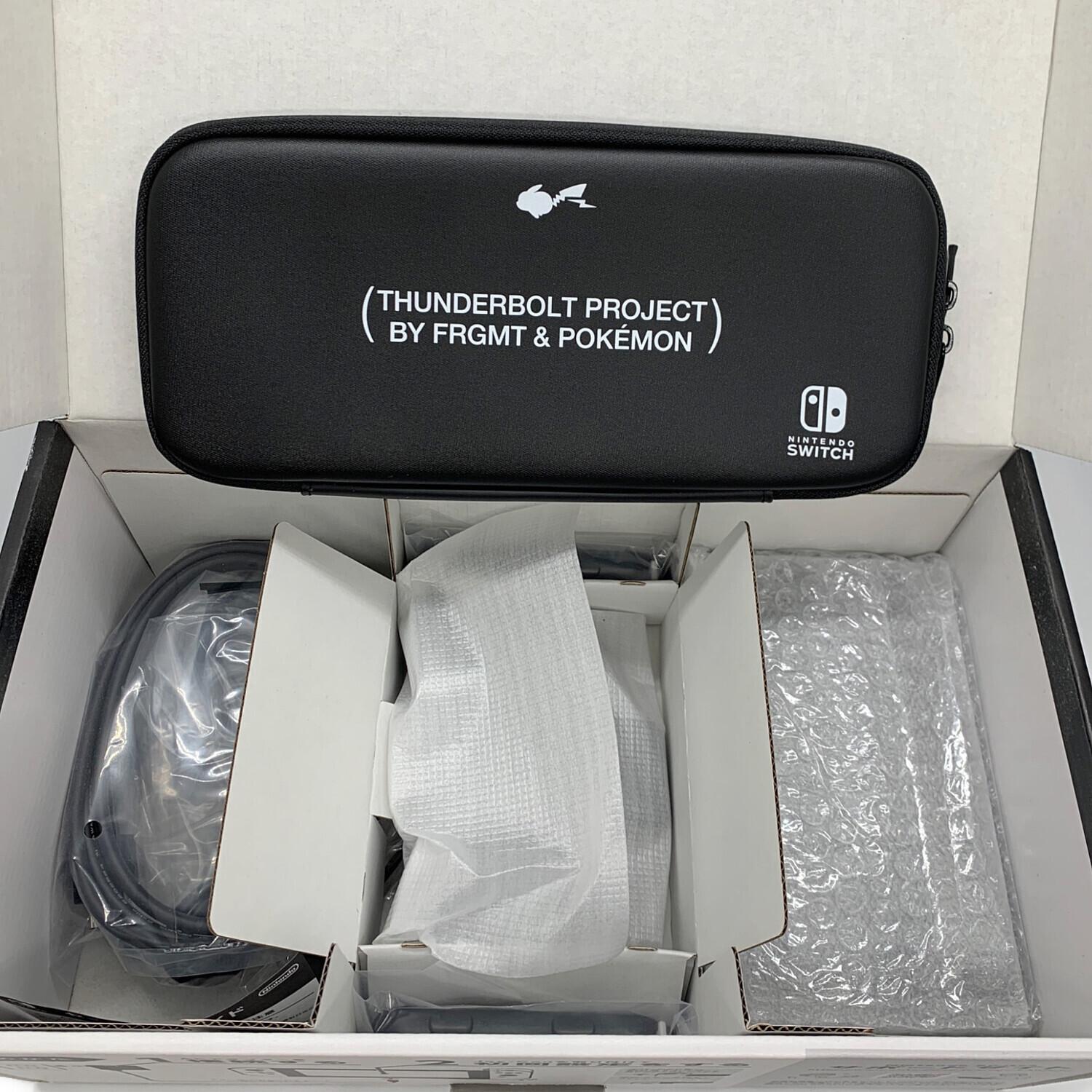 スイッチ本体　サンダーボルトプロジェクト バイ フラグメント＆ポケモン セット Nintendo (ニンテンドー) Nintendo Switch サンダーボルト