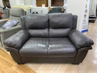 関家具 (セキカグ) 2人掛けソファー ブラウン ロビンII