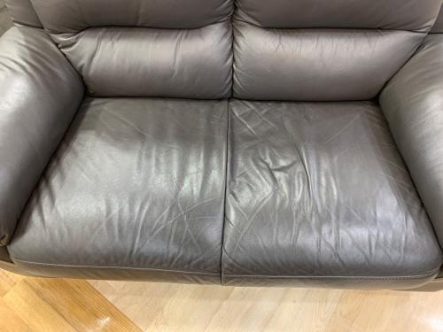 関家具 (セキカグ) 2人掛けソファー ブラウン ロビンII