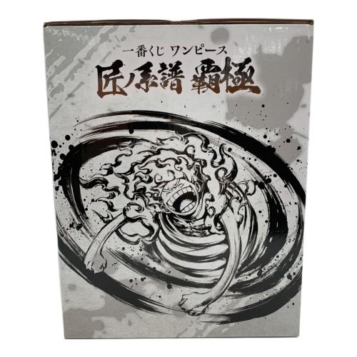 ONE PIECE フィギュア 墨式塊技 A賞 ルフィ ゴムゴムの白い鞭