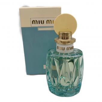 MIU MIU (ミュウミュウ) オードパルファム 100ml 残量80%-99% ローブルー