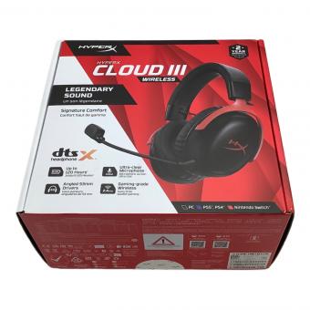 ワイヤレスヘッドセット HyperX Cloud III