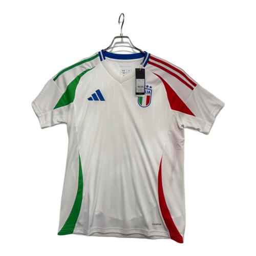 adidas (アディダス) サッカーユニフォーム IN0656 イタリア代表 2024 アウェイ メンズ SIZE XL ホワイト×ブルー