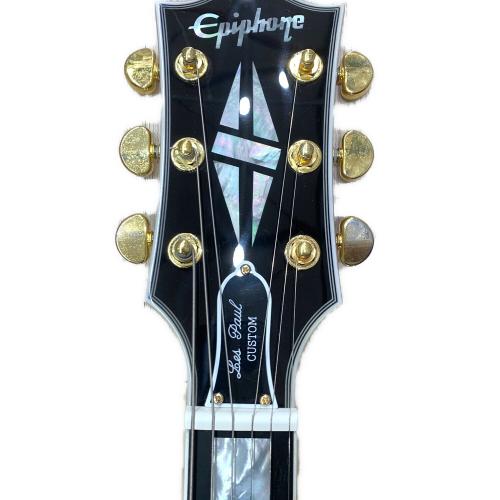 EPIPHONE (エピフォン) エレキギター 2024年製 レスポール・カスタム Inspired by Gibson Custom Les Paul Custom Alpine White 2402151288
