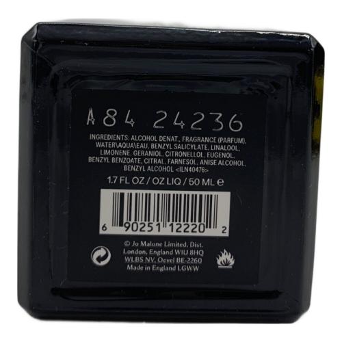 JO MALONE (ジョーマローン) オーデコロン チュベローズアンジェリカ 50ml 残量80%-99%