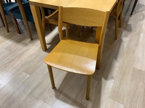 ダイニング5点セット イス：無印良品 オーク材 45 ナチュラル