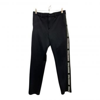 BRIEFING (ブリーフィング) ゴルフパンツ メンズ SIZE L ネイビー サイドロゴスリムパンツ BRG231M51