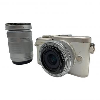 OLYMPUS (オリンパス) ミラーレス一眼カメラ 14-42mm F3.5-5.6 ズームレンズ・40-150mm F4-5.6 ズームレンズ付 E-PL9 専用電池 BJ0A12861