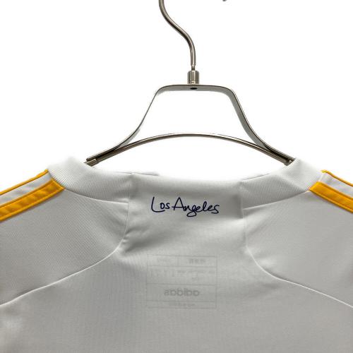 adidas (アディダス) サッカーユニフォーム JL5825 メンズ SIZE M ネイビー×ホワイト