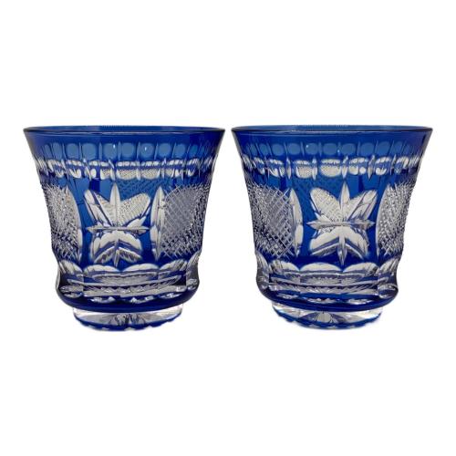 江戸切子 木村秋男 2Pセット