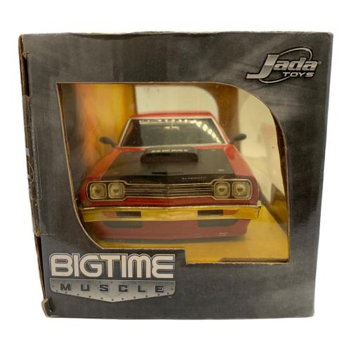 ミニカー 1969 PLYMOUTH ROAD RUNNNER DUB CITY BIGTIME 1/24