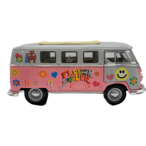 Volkswagen（フォルクスワーゲン） Microbus 1:18 Scale Model Flower Power Edition　ミニカー
