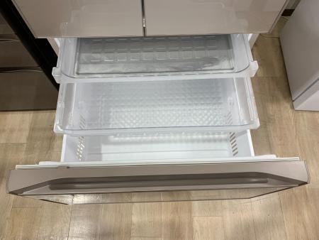 6ドア冷蔵庫　HITACHI R-HW52N 2020年製　520L 133L アウトレット品 日立 HITACHI 6ドア冷蔵庫(520L・フレンチドアタイプ) R-HW52N-XN