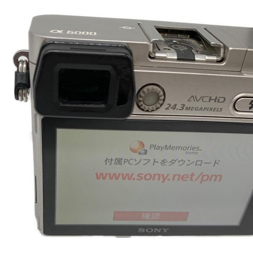 SONY (ソニー) ミラーレス一眼カメラ ILCE-6000 SEL55210 E 55-210mm F4.5-6.3 ズームレンズ付